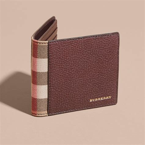 mens burberry wallet ebay|burberry bifold wallet for men.